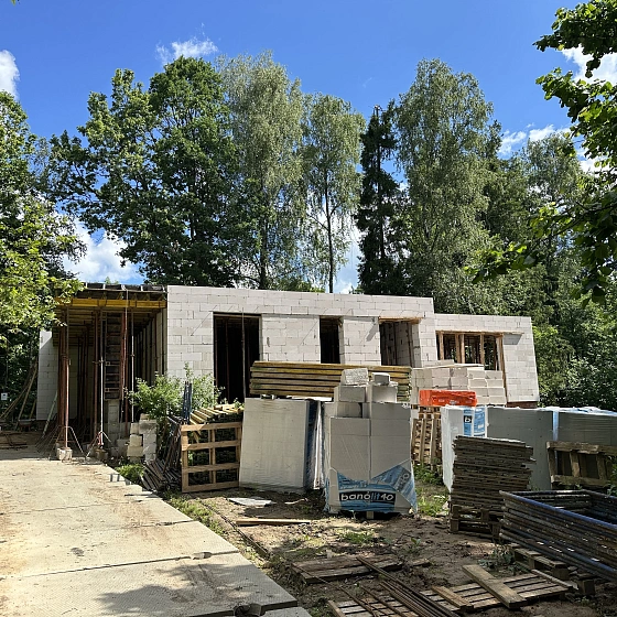 Свайный фундамент для дома из керамического кирпича