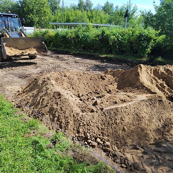 УШП (утеплённая шведская плита) на участке с осадочным грунтом