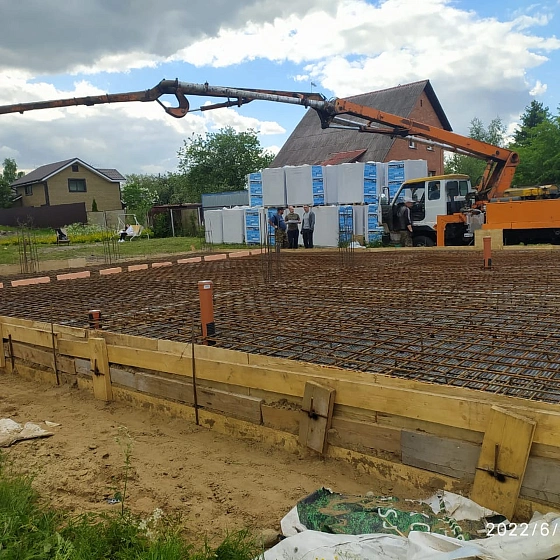 УШП (утеплённая шведская плита) на участке с осадочным грунтом